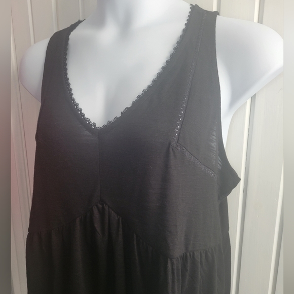 Torrid Tank Babydoll Black L - Picture 2 of 3
